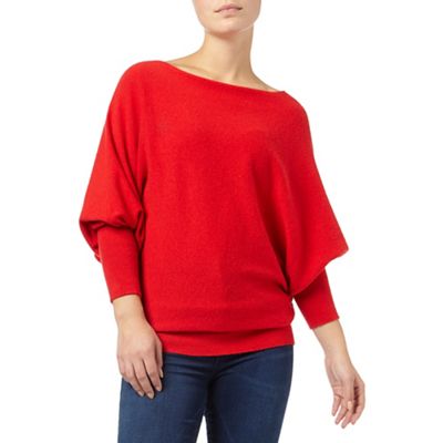 Phase Eight Red britney batwing jumper